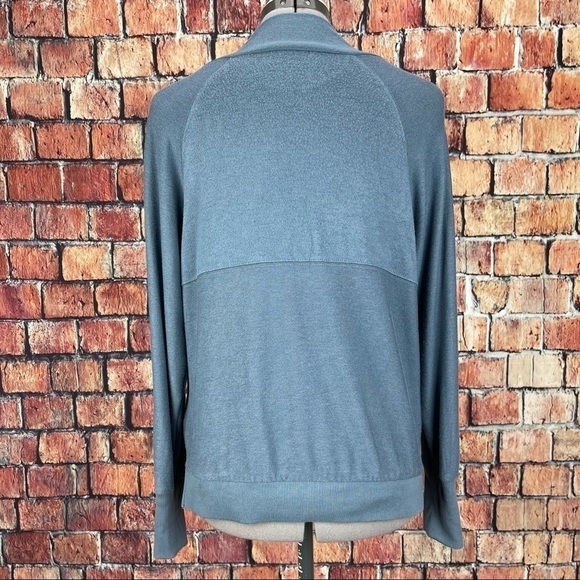 Richer Poorer Women’s Mock Neck Panel Fleece Sweatshirt Size XS - Picture 3 of 7